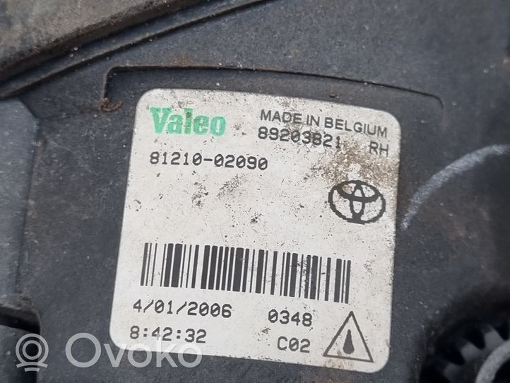 Toyota Corolla E120 E130 Etusumuvalo 8121002090