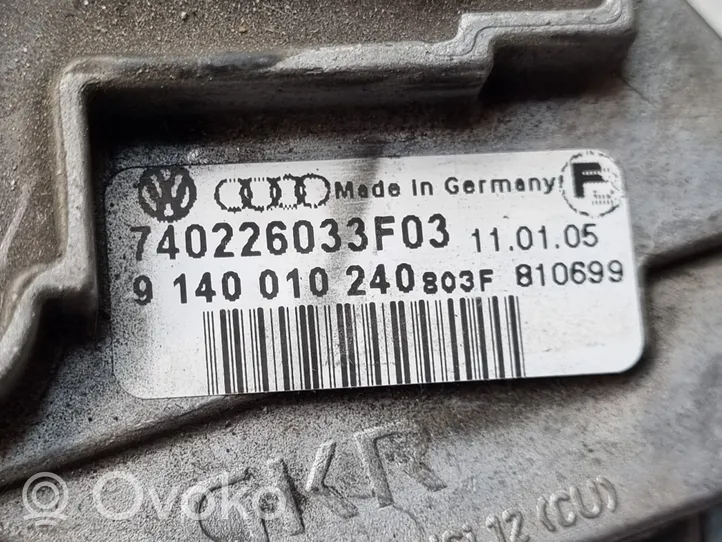 Volkswagen PASSAT B5.5 Rezystor / Opornik dmuchawy nawiewu 9140010240
