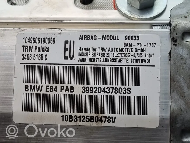 BMW X1 E84 Airbag del passeggero 39920437803S