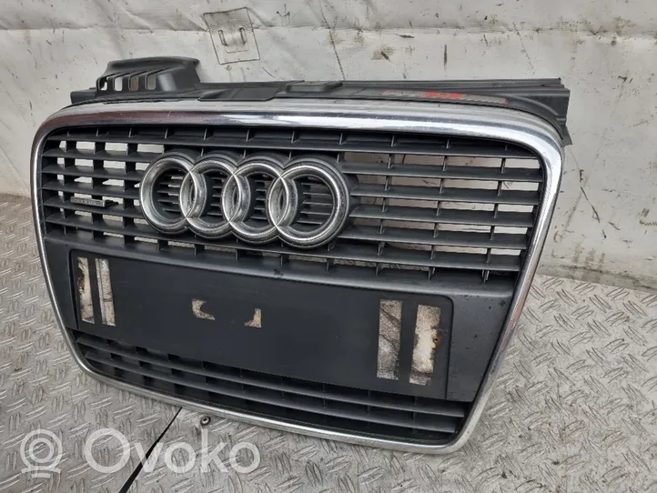 Audi A4 S4 B7 8E 8H Front bumper upper radiator grill 8E0853651J