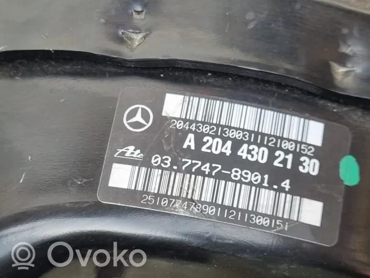 Mercedes-Benz C W204 Wspomaganie hamulca A2044302130