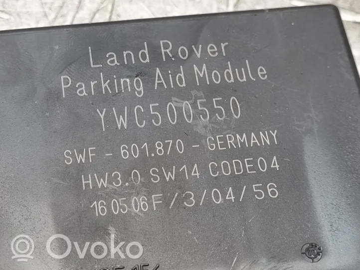 Land Rover Range Rover Sport L320 Sterownik / Moduł parkowania PDC YWC500550