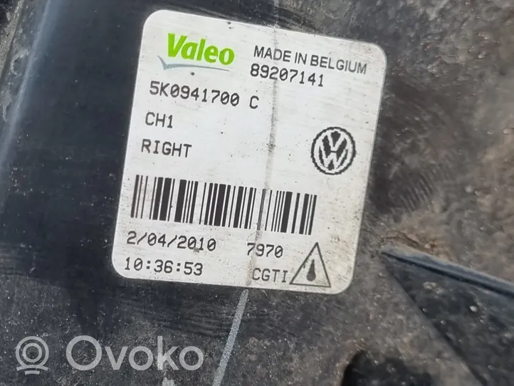 Volkswagen Golf VI Światło przeciwmgłowe przednie 5K0941700C