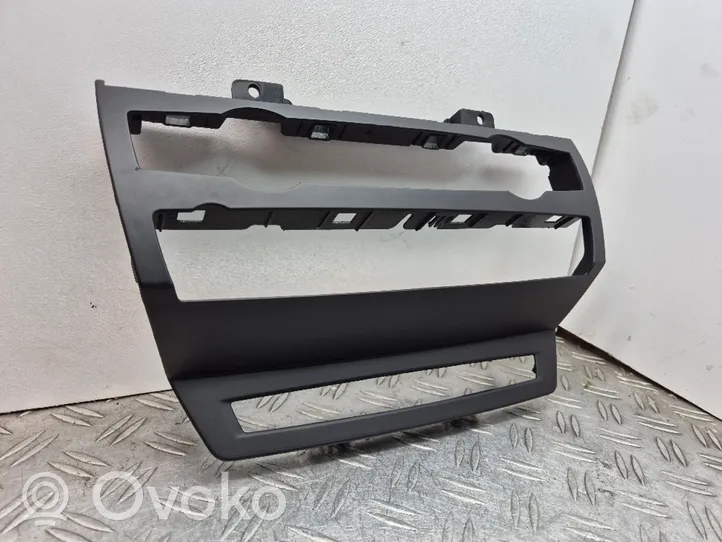 BMW X6 E71 Console centrale, commande chauffage/clim 7161797