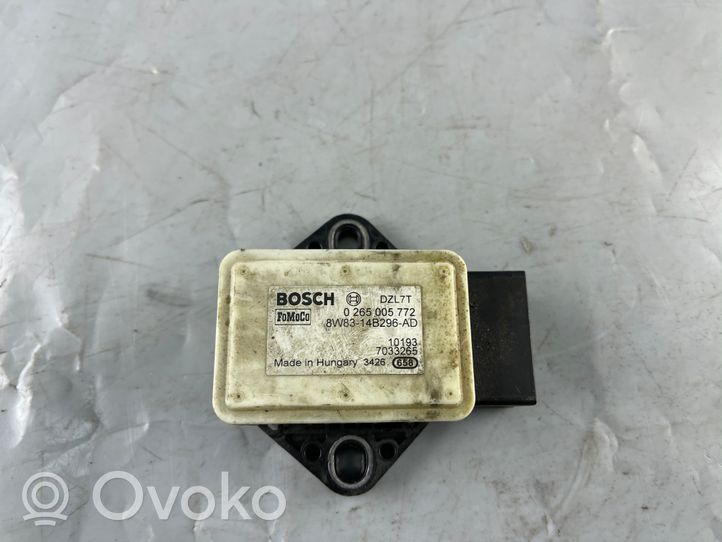 Jaguar XJ X351 ESP acceleration yaw rate sensor 8W8314B296AD