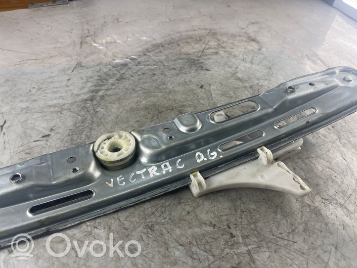 Opel Vectra C Meccanismo di sollevamento del finestrino posteriore senza motorino 24451522