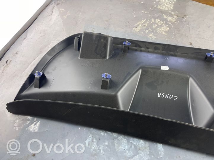Opel Corsa D Tailgate/boot lid cover trim 13180938
