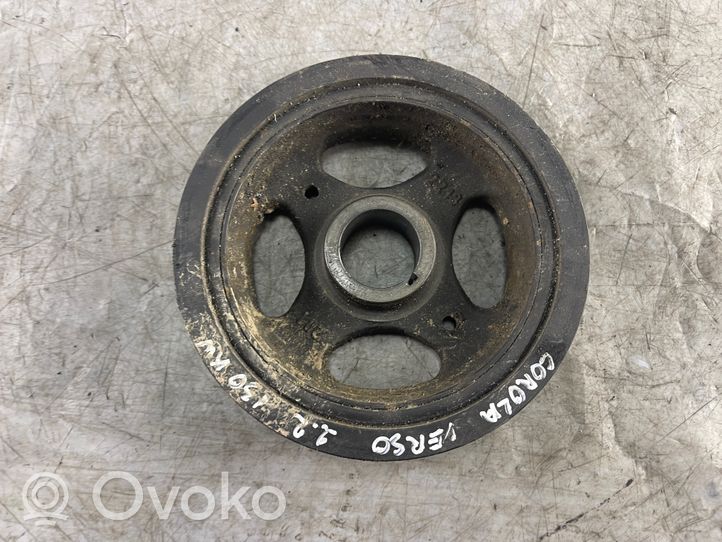 Toyota Corolla Verso AR10 Koło pasowe wału korbowego 
