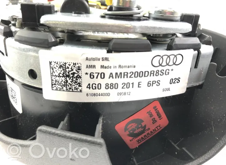 Audi A6 S6 C7 4G Poduszka powietrzna Airbag kierownicy 610804400D