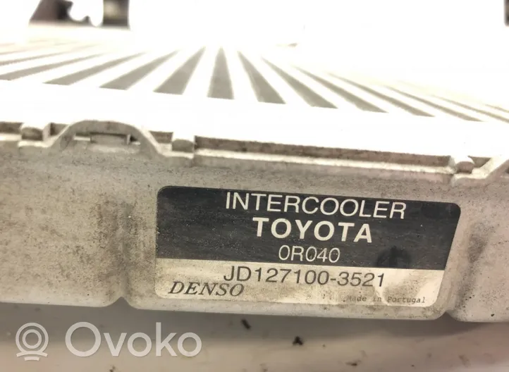 Toyota Avensis T270 Refroidisseur intermédiaire 1271003521