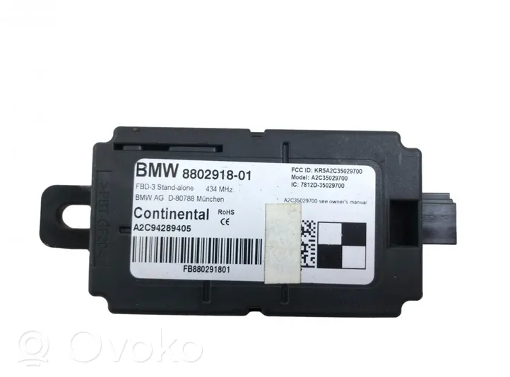 BMW i3 Centralina/modulo keyless go A2C94289405