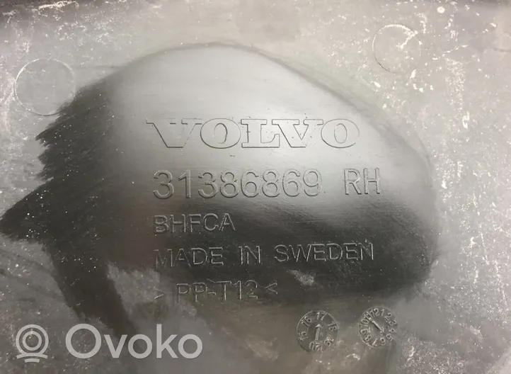 Volvo S90, V90 Moottorin alustan välipohjan roiskesuoja 31425025