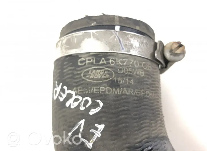 Land Rover Range Rover Sport L494 Tube d'admission de tuyau de refroidisseur intermédiaire LR036476