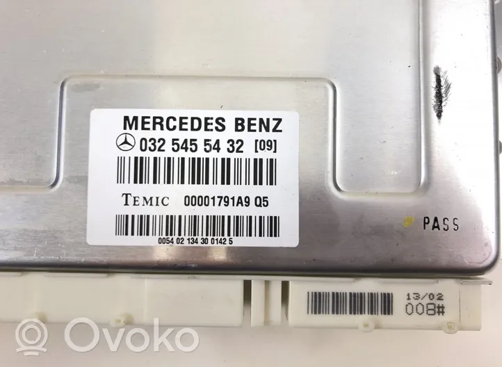 Mercedes-Benz SL R230 Pakabos valdymo blokas 00001791B0