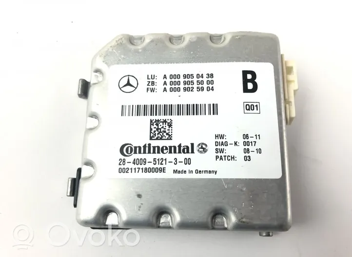 Mercedes-Benz E C207 W207 Priekinio stiklo kamera A0009050138