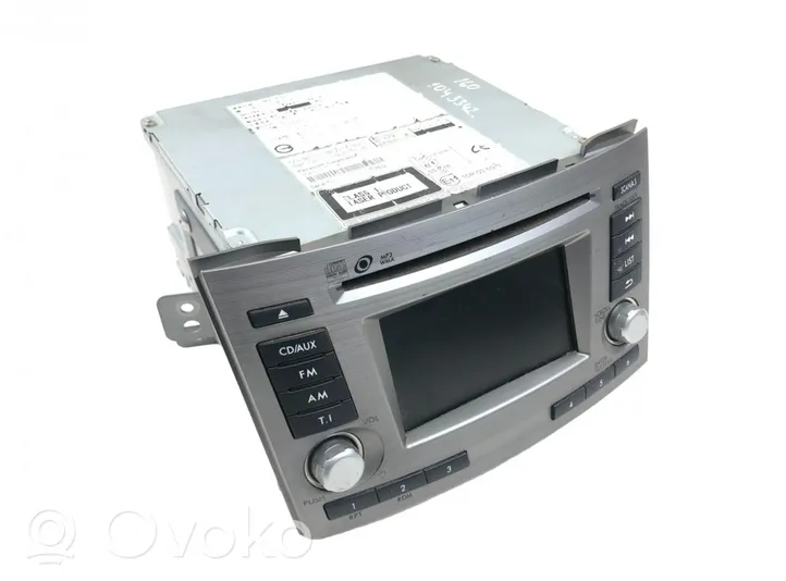 Subaru Legacy Unité principale radio / CD / DVD / GPS 86201AJ420