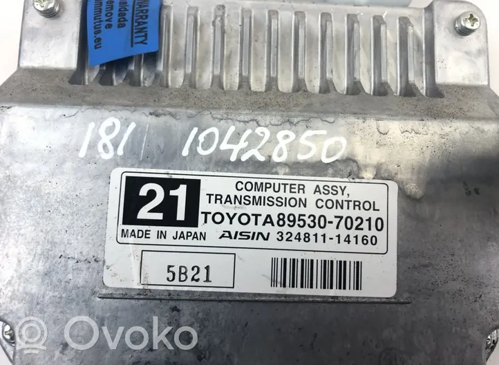 Toyota Aygo AB40 Sterownik / Moduł skrzyni biegów 8953070210