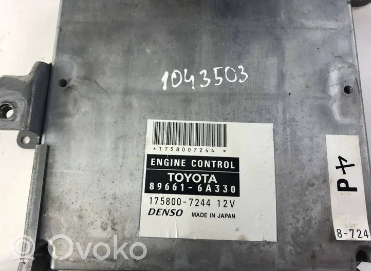 Toyota Land Cruiser (J120) Variklio valdymo blokas 896616A330