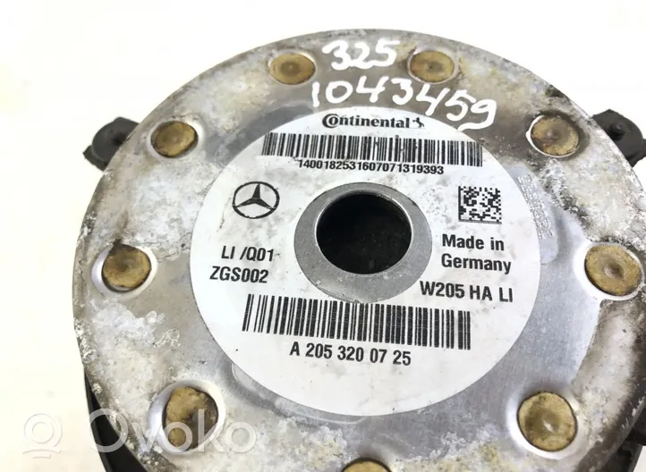 Mercedes-Benz C W205 Amortisseur de suspension pneumatique A2053200725