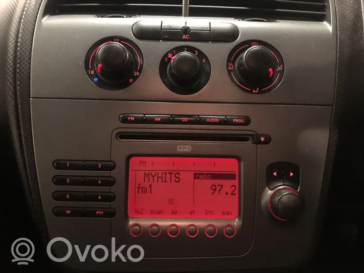 Seat Toledo III (5P) Radio/CD/DVD/GPS-pääyksikkö 7645637366