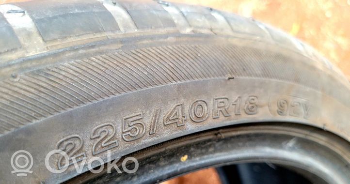 BMW 5 E39 R18 summer tire 