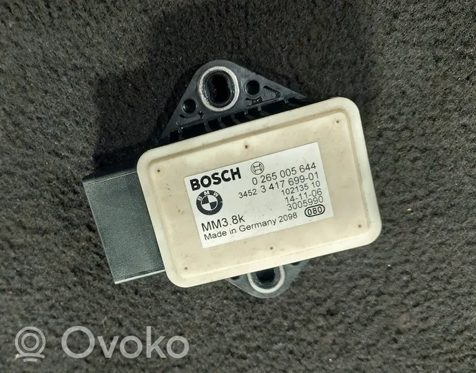 BMW X3 E83 ESP Drehratensensor Querbeschleunigungssensor 0265005644