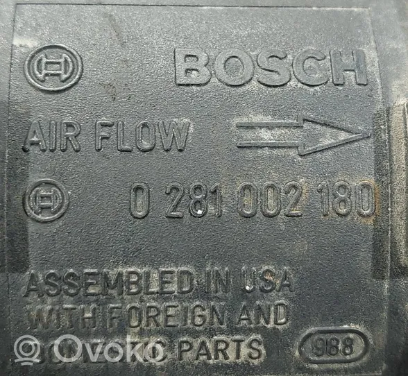 Opel Astra G Débitmètre d'air massique 0281002180