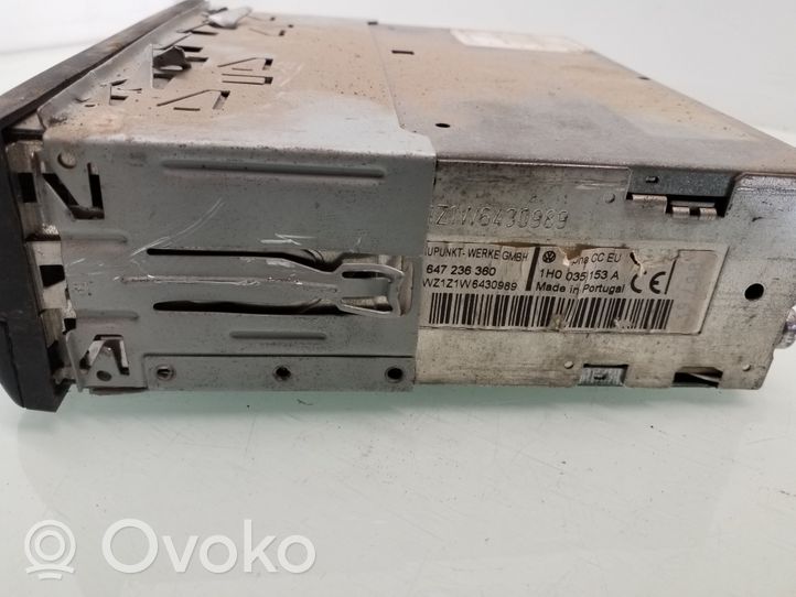 Audi 80 90 B2 Radio / CD-Player / DVD-Player / Navigation 1H0035153A