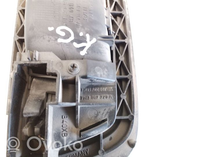 Volkswagen Sharan Maniglia interna per portiera anteriore 7M3867729A