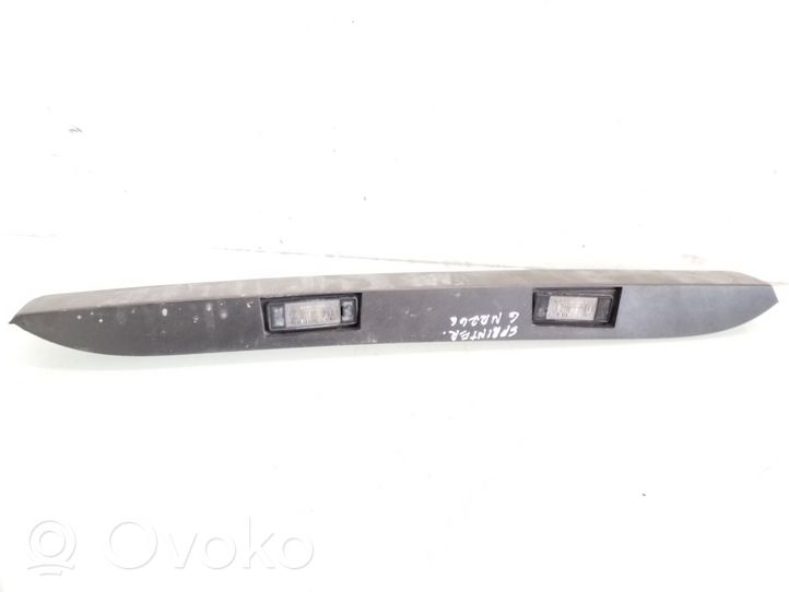 Mercedes-Benz Sprinter W906 Trunk door license plate light bar 