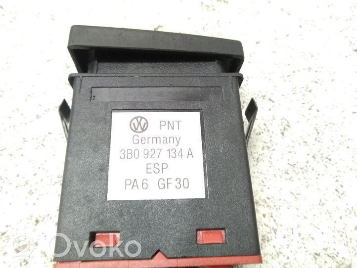 Volkswagen PASSAT B5 Ajonvakautusjärjestelmän kytkin (ESP) 3B0927134A