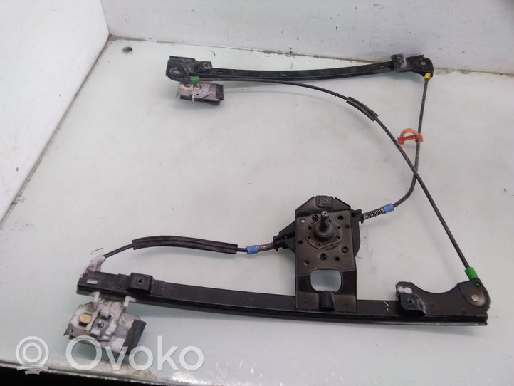 Volkswagen Golf III Front door manual window regulator 1H0837401B