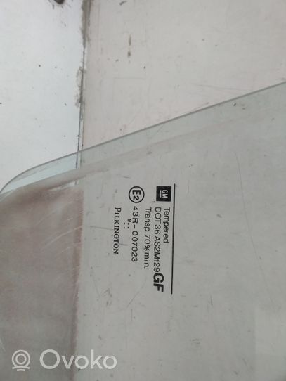 Opel Astra G Front door window/glass (coupe) 43R007023