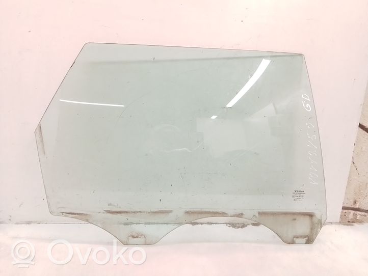 Volvo V50 Rear door window glass 