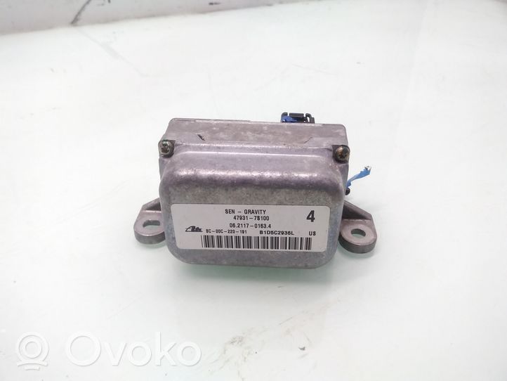 Nissan Murano Z50 Sensore di imbardata accelerazione ESP 47930CA080