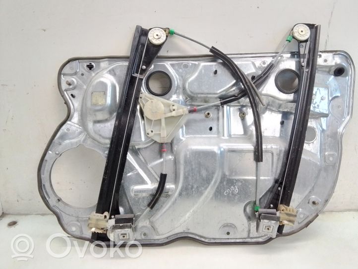 Volkswagen Polo Front window lifting mechanism without motor 604837755