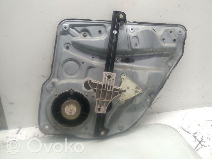 Volkswagen Bora Rear door window regulator with motor 1J5839755A