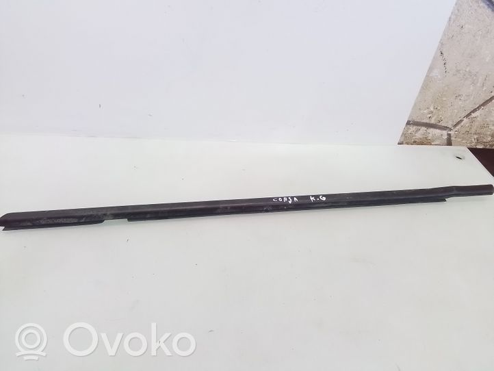 Opel Corsa D Rear door glass trim molding 