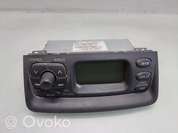 Toyota Yaris Unité principale radio / CD / DVD / GPS 8611052022B0