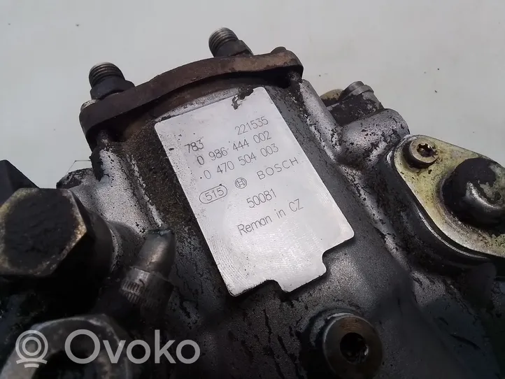 Opel Astra G Pompe d'injection de carburant à haute pression 0470504003