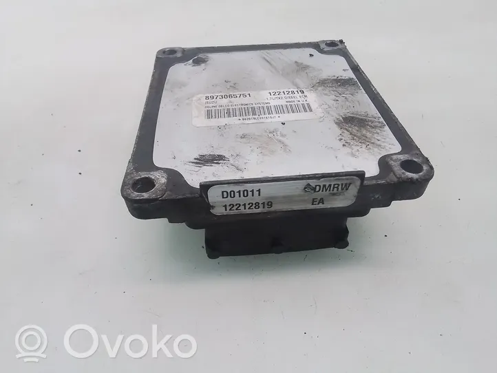 Opel Astra G Sterownik / Moduł ECU 8973065751