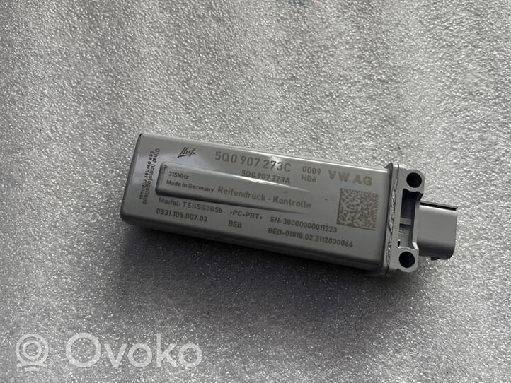 Volkswagen Tiguan Module de pression des pneus 5Q0907273C