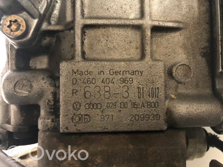 Volkswagen PASSAT B5 Polttoaineen ruiskutuksen suurpainepumppu 028130115