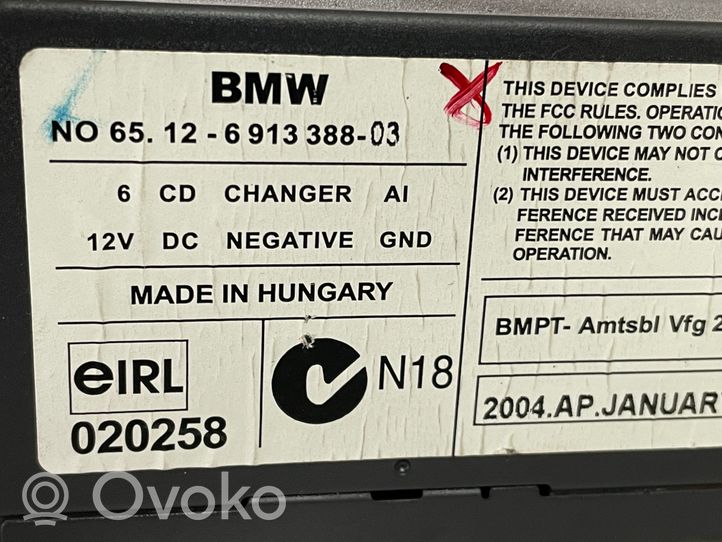 BMW X3 E83 Changeur CD / DVD 65126913388