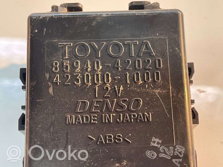 Toyota RAV 4 (XA50) Relais d'essuie-glace 