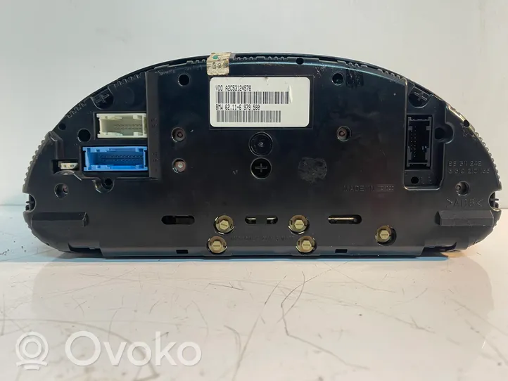 BMW X5 E53 Tachimetro (quadro strumenti) 62116979580