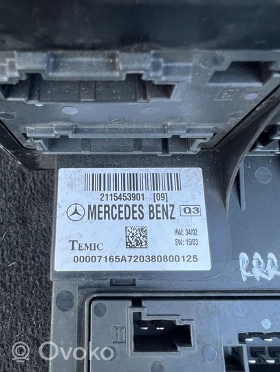 Mercedes-Benz E W211 Jednostka sterowania SAM 2115453901