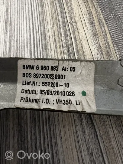 BMW 5 E60 E61 Silniczek kurtyny szyby tylnej 6960883