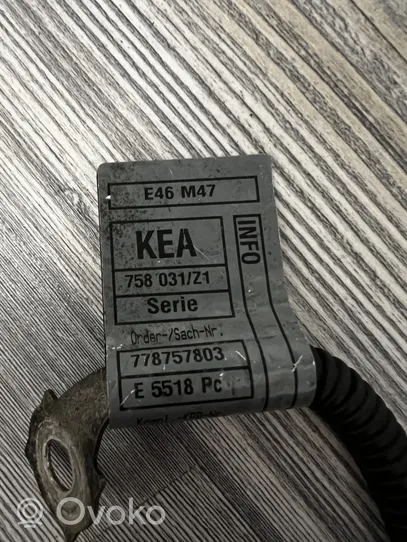 BMW 3 E46 Glow plug wires 778757703