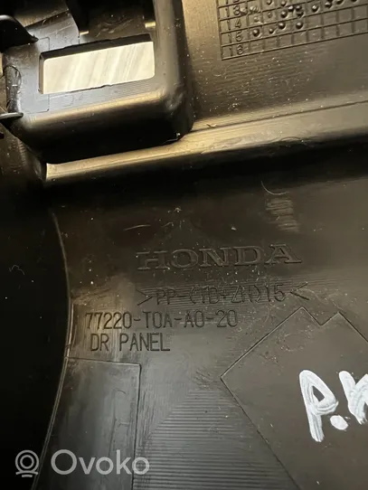 Honda CR-V Garniture d'extrémité latérale du tableau de bord 77220T0AA020